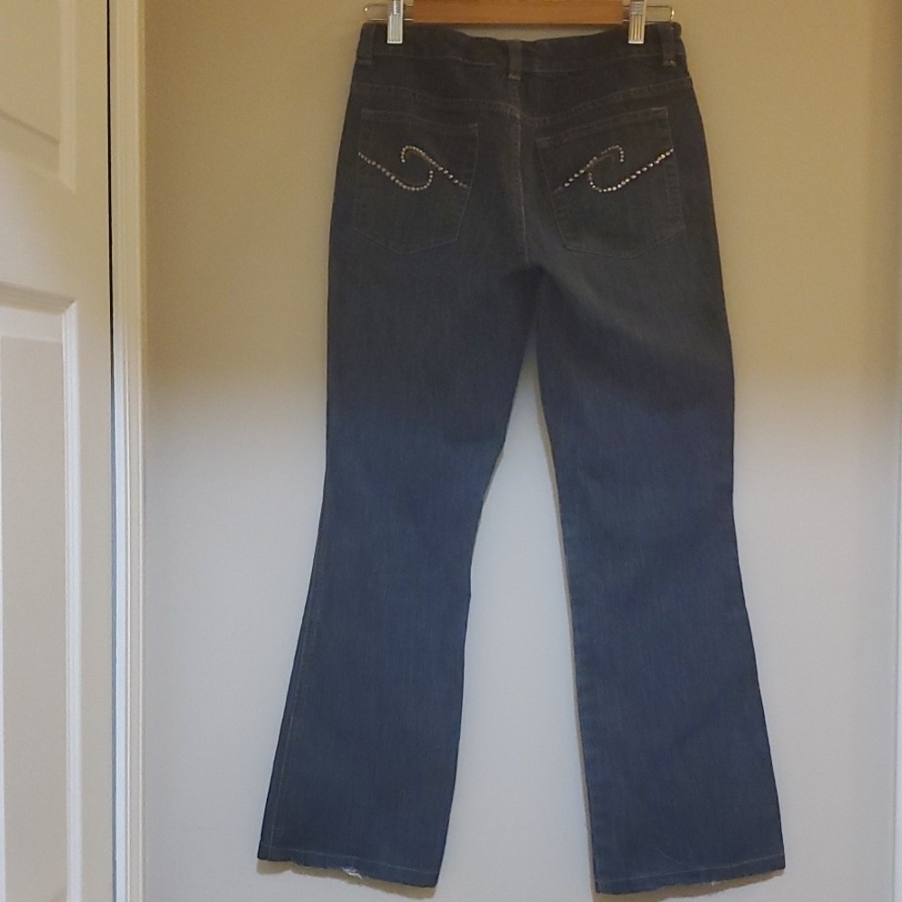 Chico's demin jeans women's size 0 chico's equals size 4 bootcut